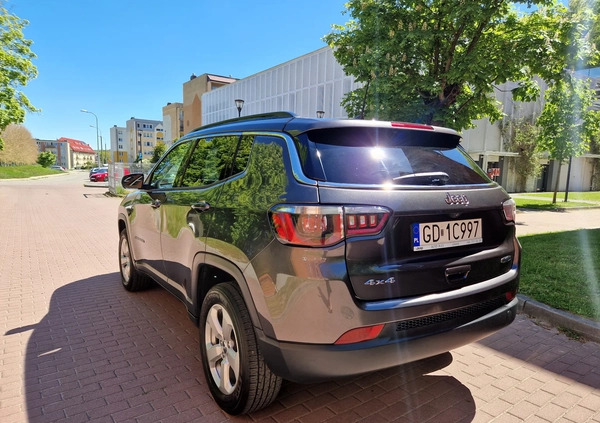 Jeep Compass cena 74800 przebieg: 40065, rok produkcji 2020 z Wejherowo małe 326